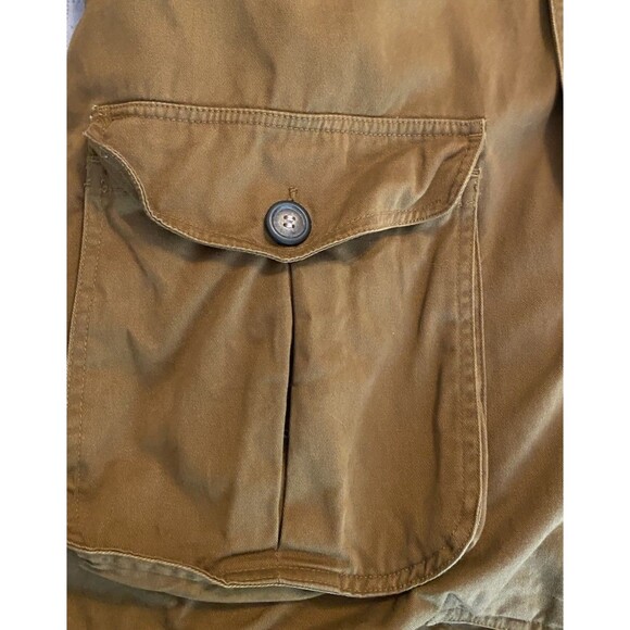 North Bay Jacket Men's SZ Med Brown Removable Lining Button Front & Sleeves - Picture 3 of 12